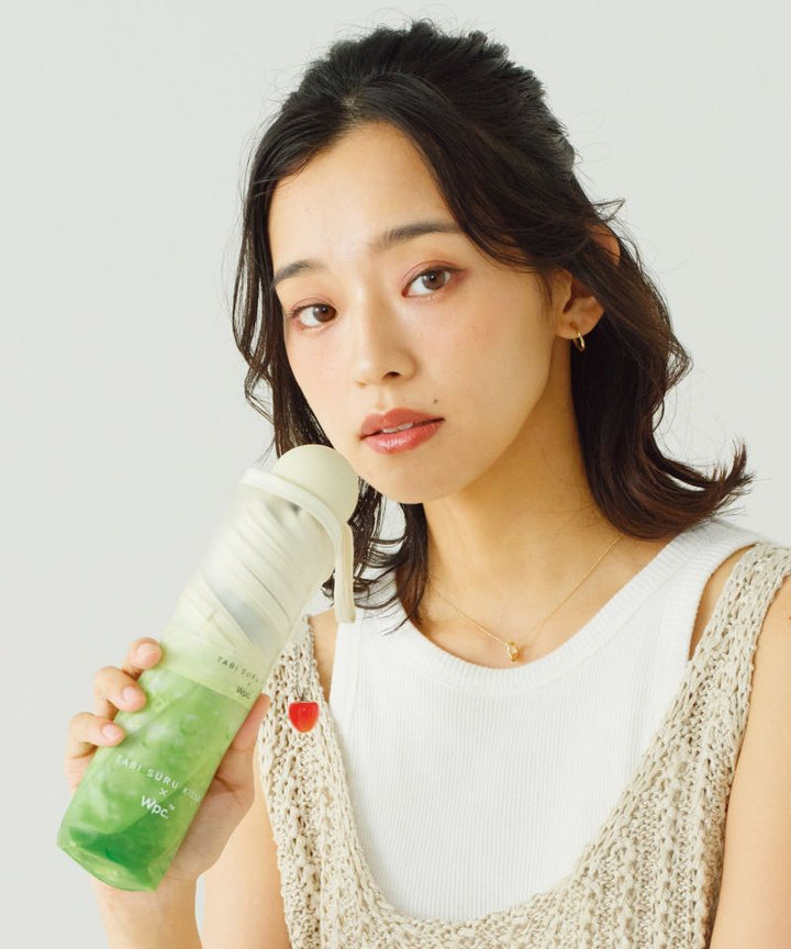 Wpc.夏日忌廉梳打透明摺疊傘/縮骨遮/短遮