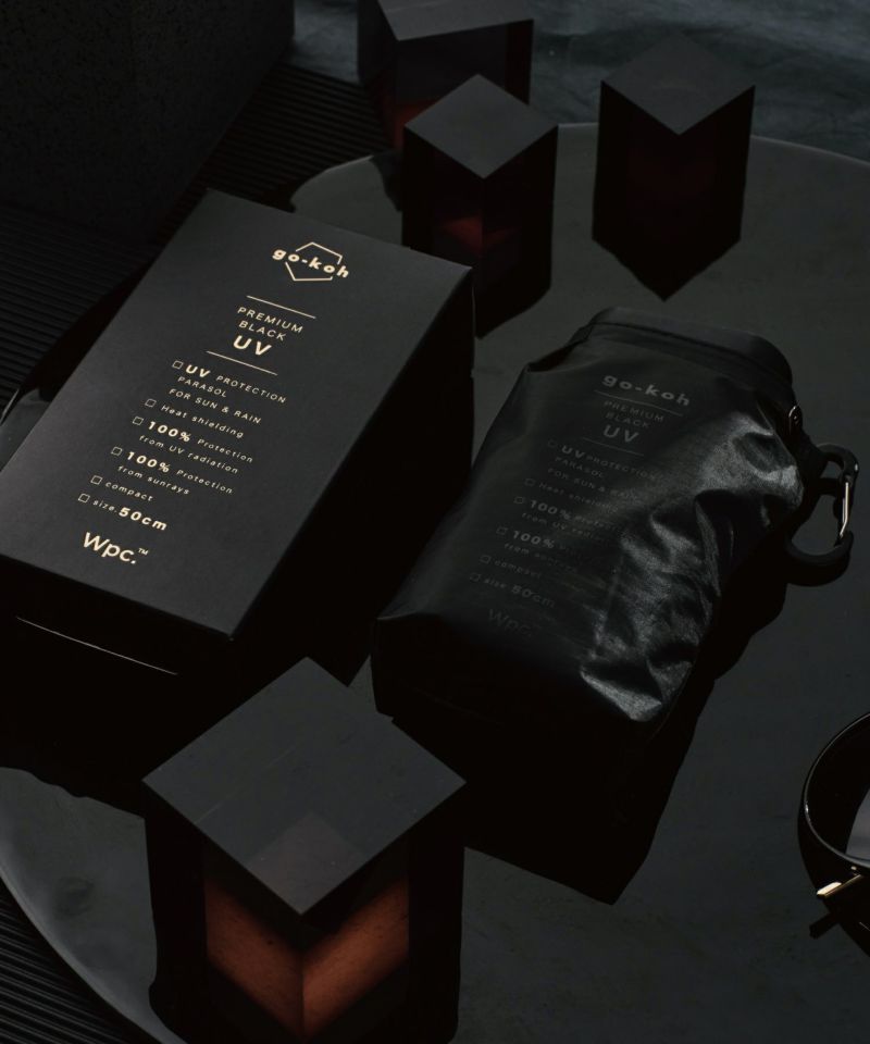 Wpc. GO003 Go-koh緊凑型防撥水遮光防UV摺雨傘/縮骨遮/短遮