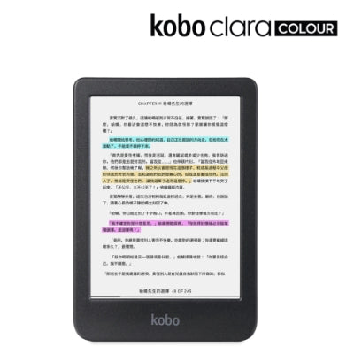 Rakuten Kobo 樂天Kobo Clara Colour 6吋彩色電子書閱讀器【平行進口】
