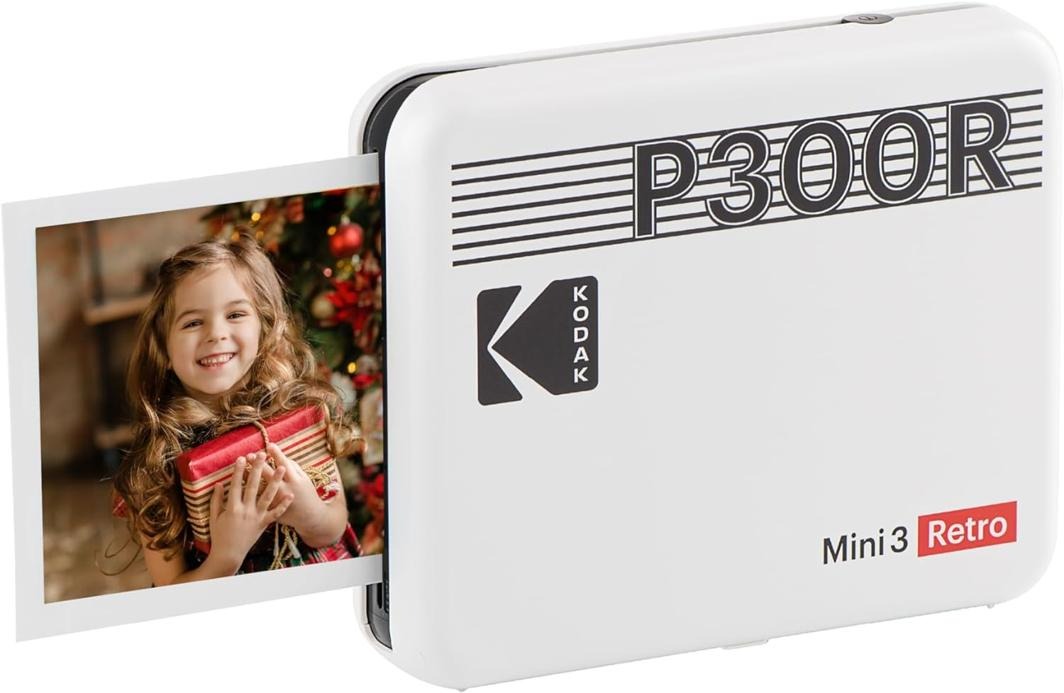 Kodak Mini 3 Retro 4PASS Portable 相片打印機 P300RW【香港行貨】