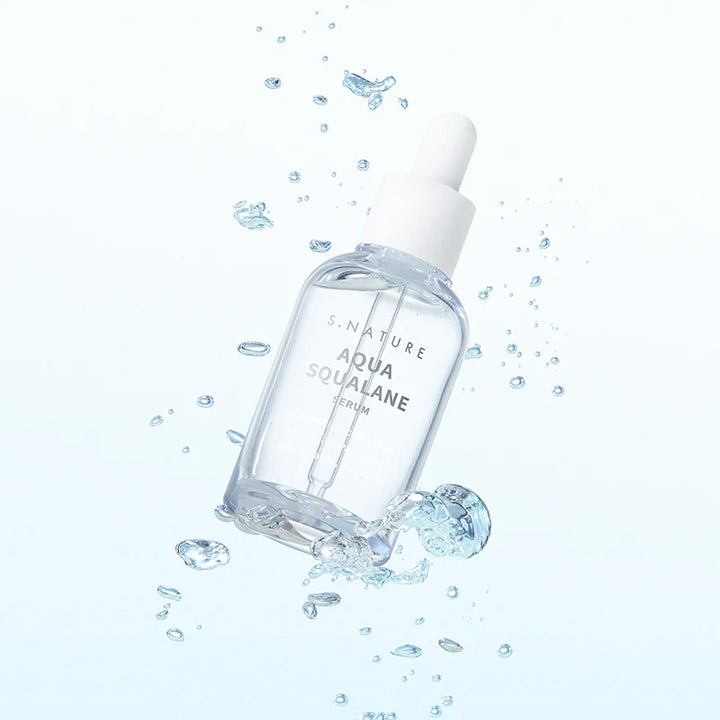 S.NATURE Aqua Squalane Serum 天然角鯊烷保濕精華 50ml【平行進口】