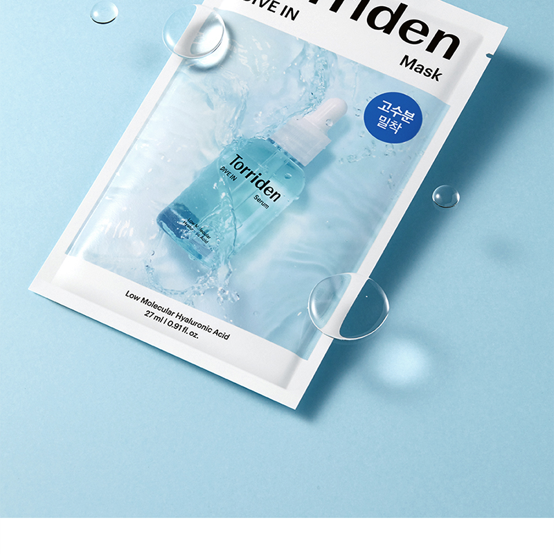 Torriden DIVE-IN 低分子玻尿酸面膜 Low Molecular Hyaluronic Acid Mask Pack【平行進口】