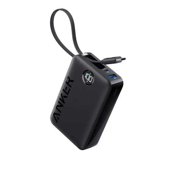 Anker Power Bank (20,000mAh, 22.5W, Built-In USB-C Cable)【Hong Kong licensed】