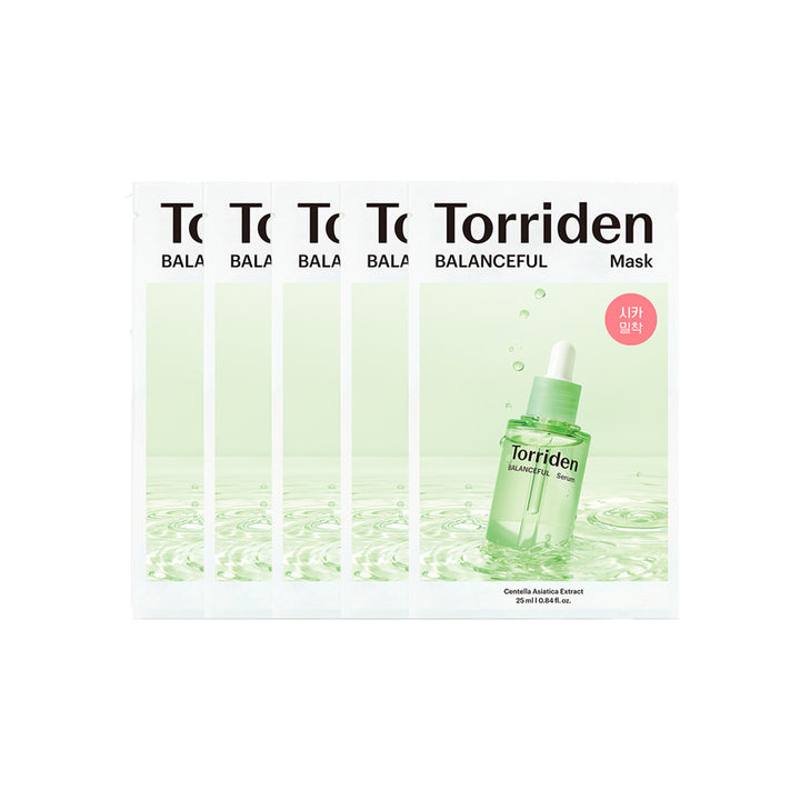 Torriden Balanceful 積雪草保濕鎮靜面膜 10ea【平行進口】
