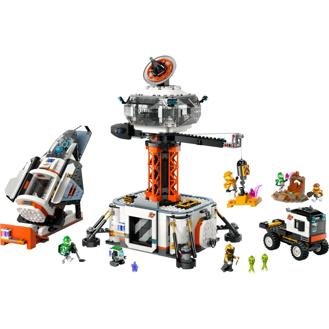 Lego 60434 Space Base and Rocket Launchpad space base and rocket launch pad