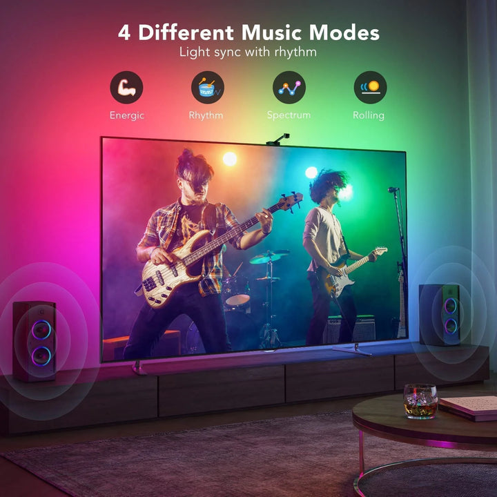 Govee DreamView T1 Wi-Fi TV Strip Lights 燈條 H6199 ( For 75-85 inches TV 5m)【香港行貨】 - eDigiBuy