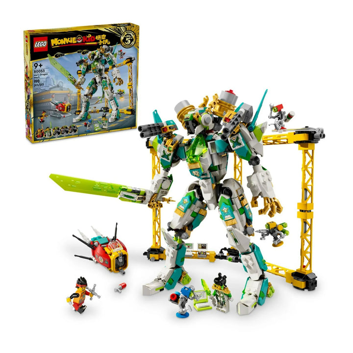 Lego 80053 Mei's Dragon Mech Long Xiaojiao White Dragon Fighting Mech