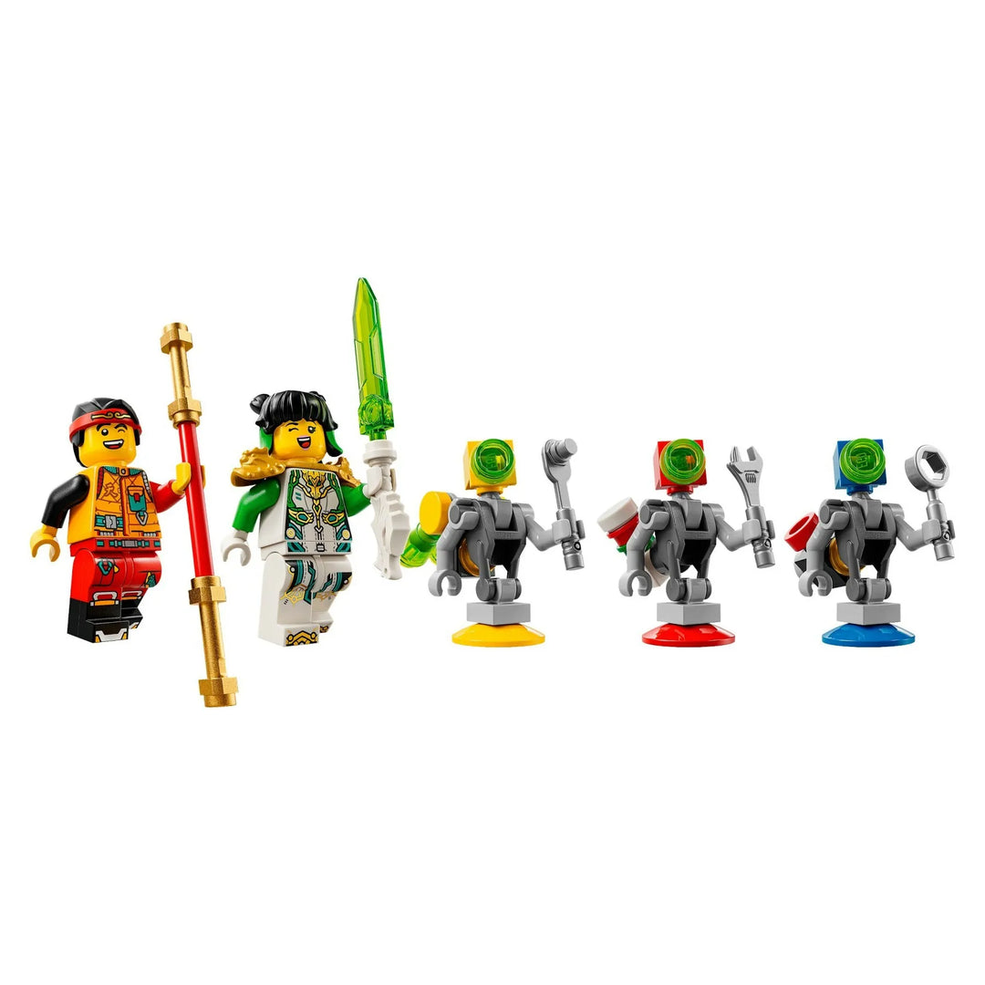 Lego 80053 Mei's Dragon Mech Long Xiaojiao White Dragon Fighting Mech