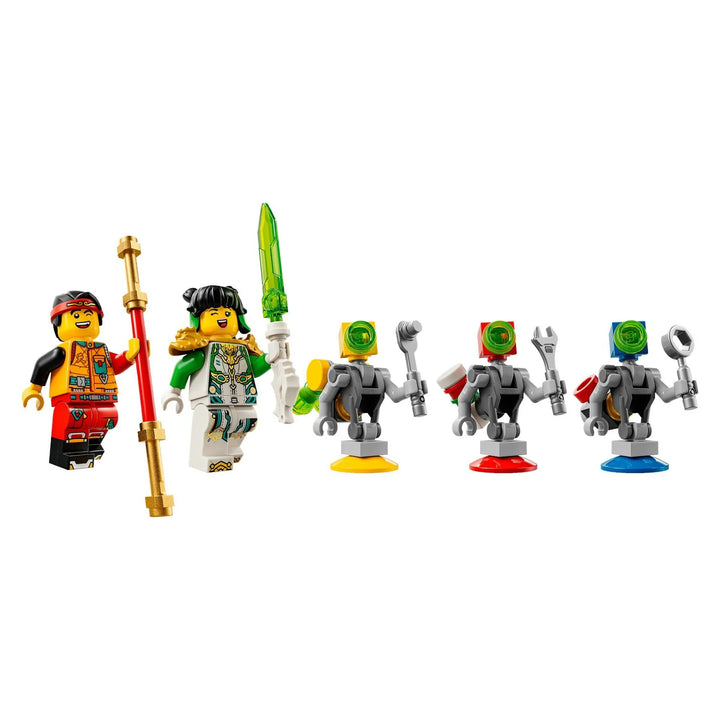 Lego 80053 Mei's Dragon Mech Long Xiaojiao White Dragon Fighting Mech