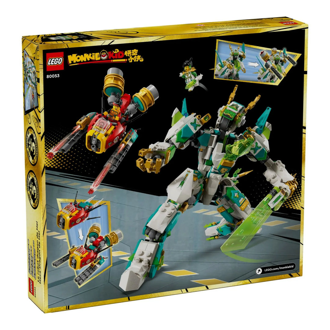 Lego 80053 Mei's Dragon Mech Long Xiaojiao White Dragon Fighting Mech