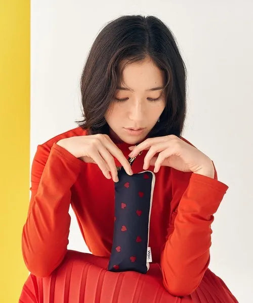 Wpc. Jaggy Heart Mini Umbrella 迷你五摺雨傘/縮骨遮