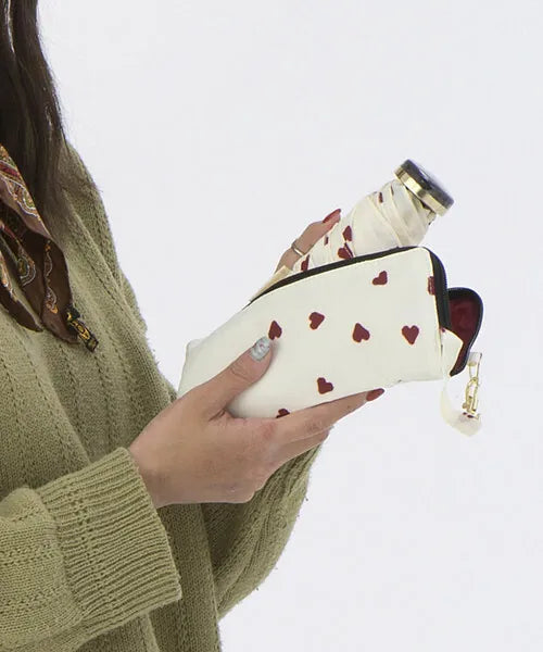 Wpc. Jaggy Heart Mini Umbrella 迷你五摺雨傘/縮骨遮