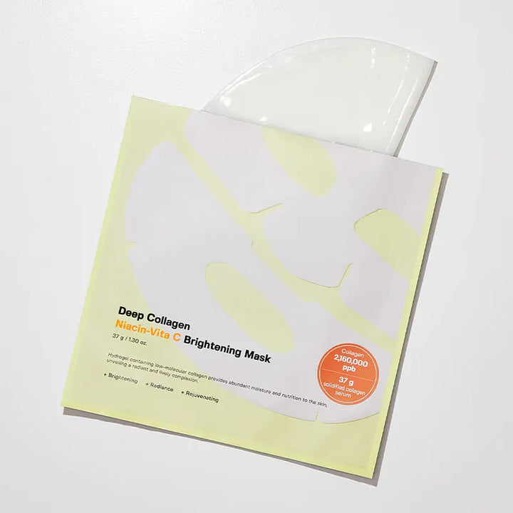 SUNGBOON EDITOR Deep Collagen Niacin Vita C Brightening Mask 深層膠原蛋白維他命C亮白面膜 (4片裝)【平行進口】