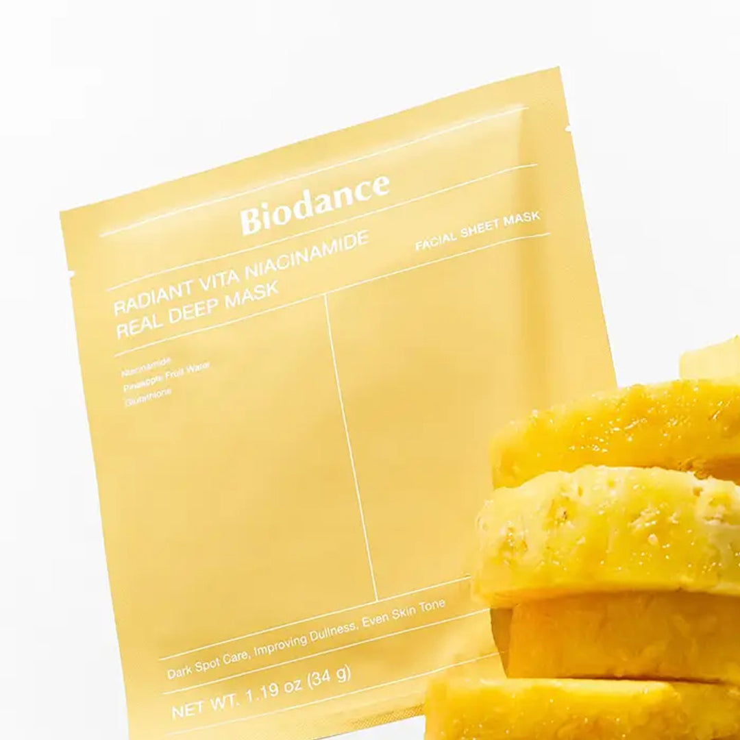 Biodance Radiant Vita Niacinamide Real Deep Mask Radiant Vita 菸鹼醯胺深層面膜【平行進口】