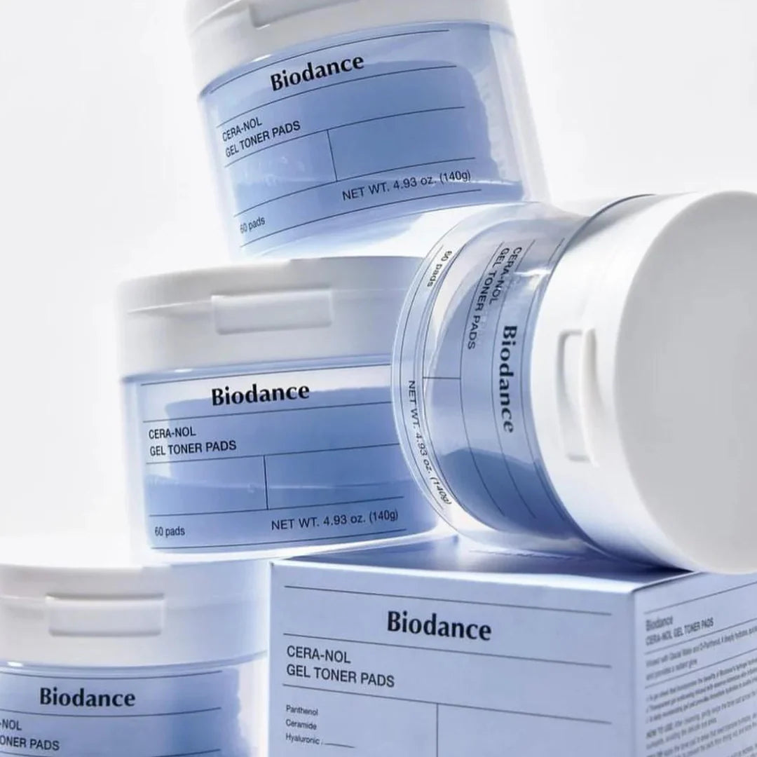 Biodance Cera-nol Gel Toner Pad 舒緩鎮靜凝膠爽膚棉片 60pads【平行進口】