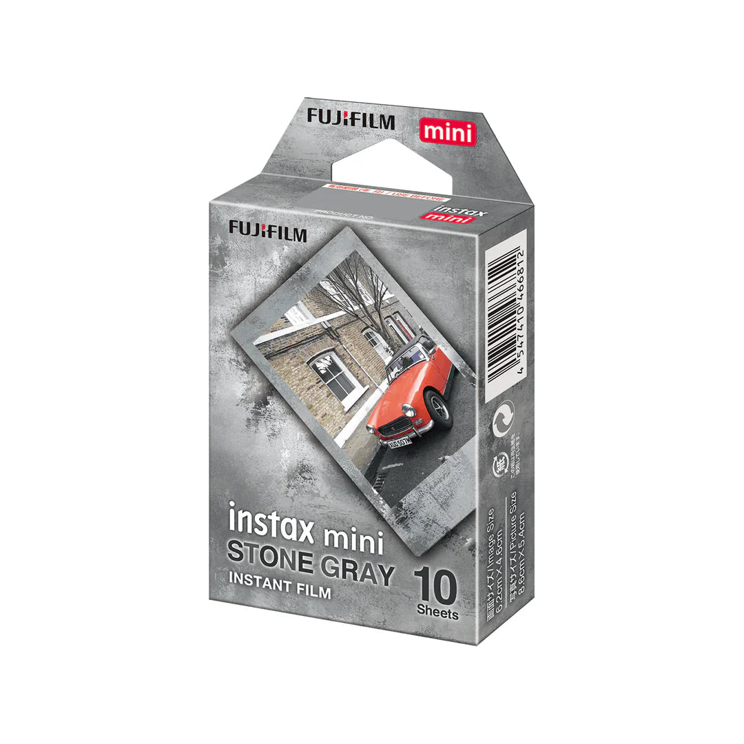 【現貨】Fujifilm Instax Mini 富士即影即有菲林相紙 10 張 石頭灰 (Stone Gray)