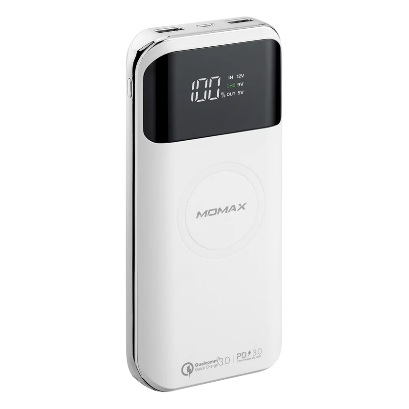 Momax Q.Power Air2+ 無線充電流動電源 20000mAh IP92【香港行貨】