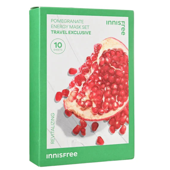 Innisfree 石榴能量面膜 10片裝【平行進口】