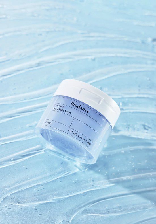 Biodance Cera-nol Gel Toner Pad 舒緩鎮靜凝膠爽膚棉片 60pads【平行進口】