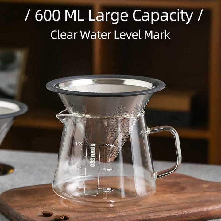 Staresso Coffee Carafe 玻璃手沖咖啡壺【香港行貨】