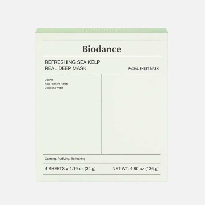 Biodance Refreshing Sea Kelp Real Deep Mask 清爽海帶真深層面膜【平行進口】
