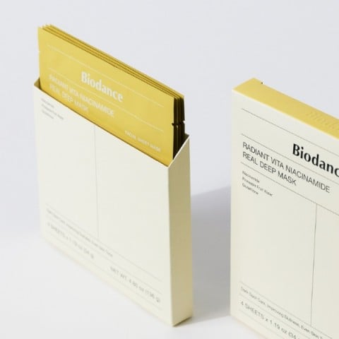 Biodance Radiant Vita Niacinamide Real Deep Mask Radiant Vita 菸鹼醯胺深層面膜【平行進口】