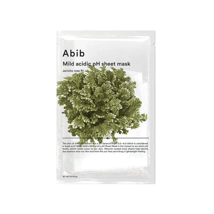 Abib 弱酸性復活草面膜 1盒 (10片)【平行進口】
