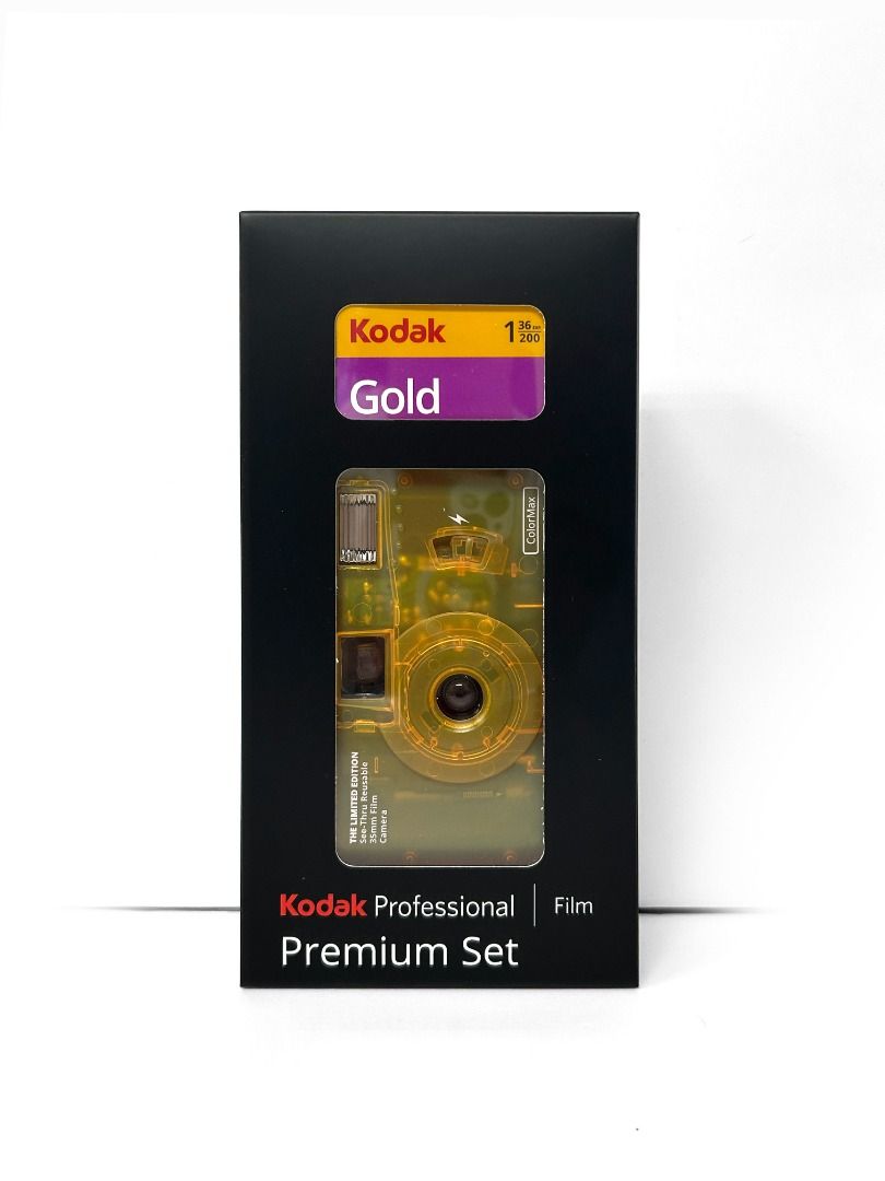 Kodak 柯達 Colormax Jelly camera w/Gold 200 可重用果凍菲林相機 Premium Set Camera【香港行貨】