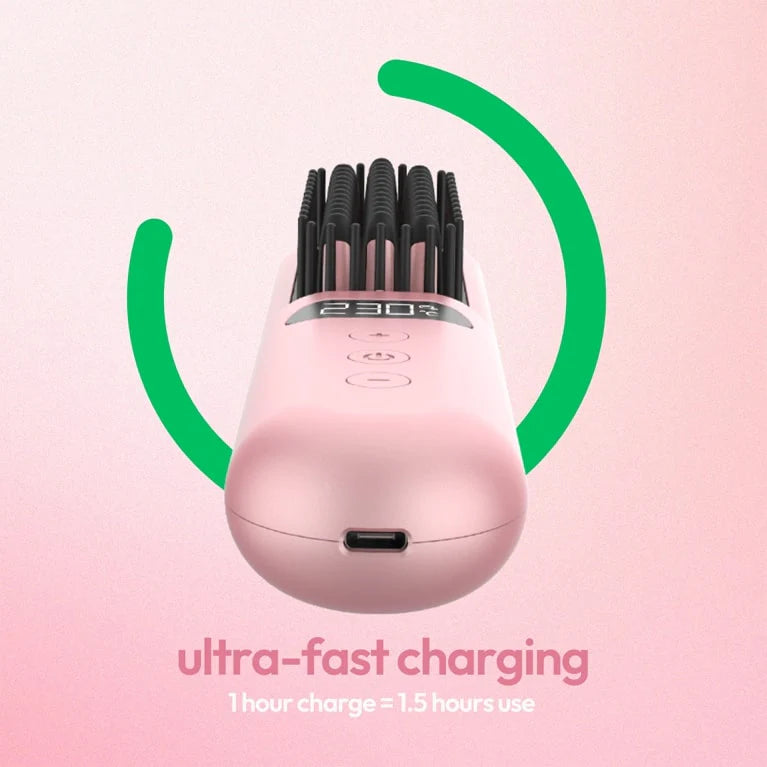 Stryv MiniStyler 迷你無線負離子造型梳 | 捲髮梳 | 直髮梳【原裝行貨】