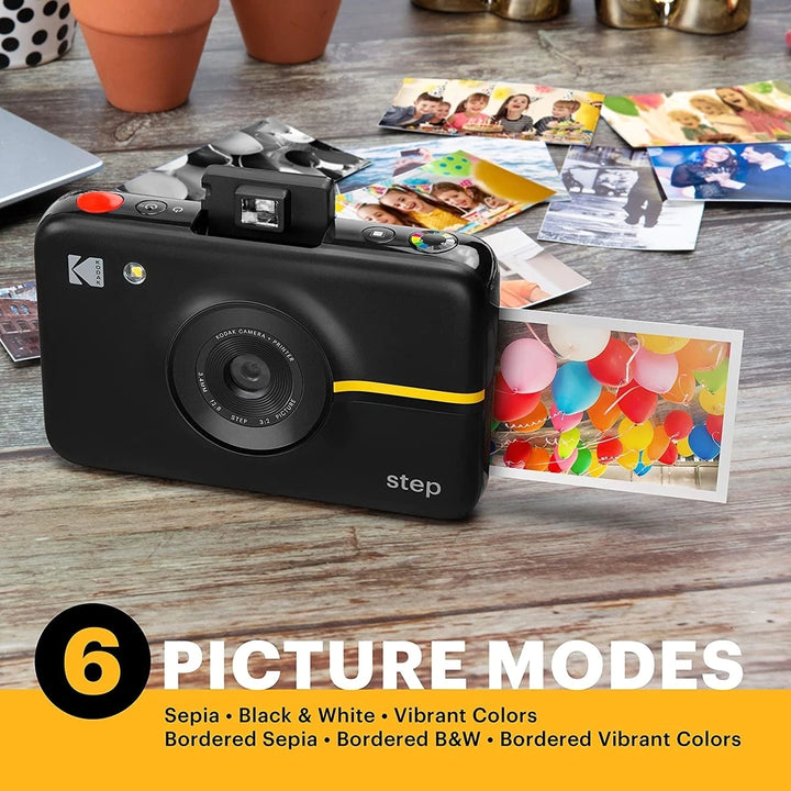 KODAK 柯達 STEP Touch 3合1 數碼即影即有相機/1080p攝錄機/相片打印機【香港行貨】 - eDigiBuy