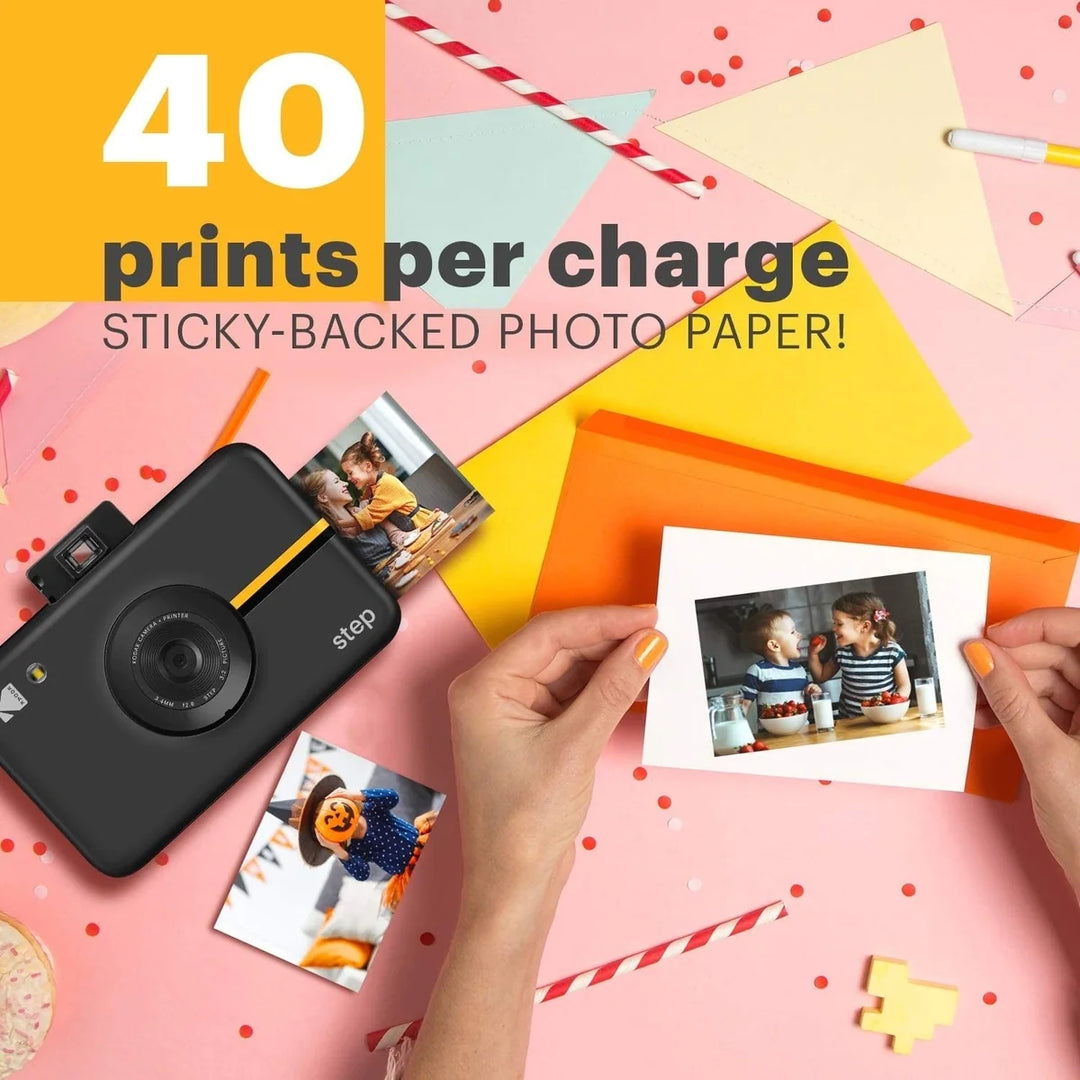 KODAK 柯達 STEP Touch 3合1 數碼即影即有相機/1080p攝錄機/相片打印機【香港行貨】 - eDigiBuy