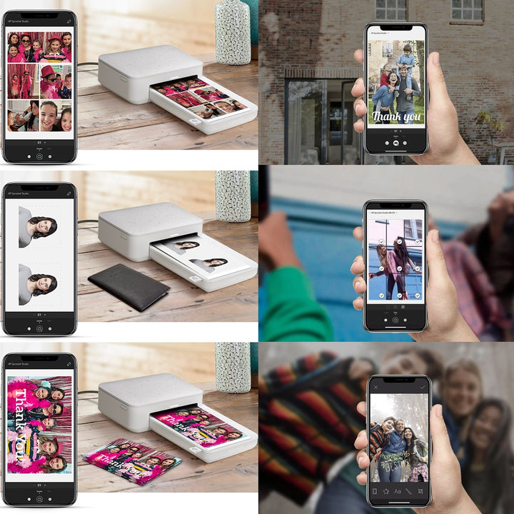 HP 惠普 Sprocket Studio 熱昇華4R相片打印機【香港行貨】 - eDigiBuy