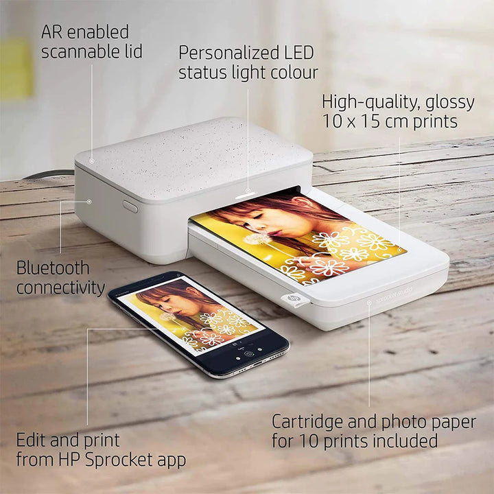 HP 惠普 Sprocket Studio 熱昇華4R相片打印機【香港行貨】 - eDigiBuy