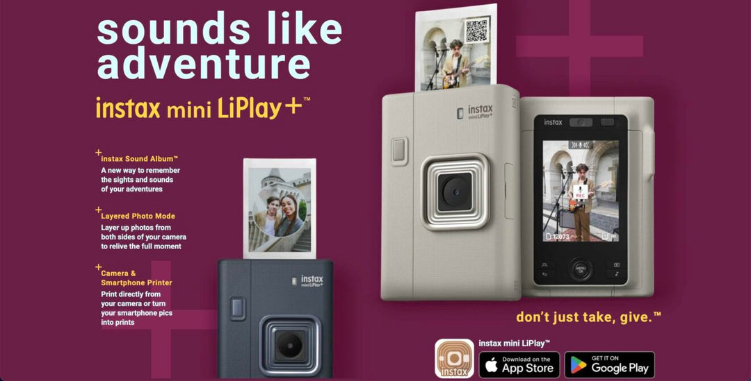 instax mini LiPlay+升級版10月上市！雙鏡頭/3大功能/全新色系/現貨發售