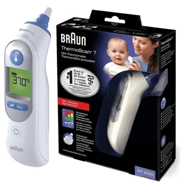 Braun ThermoScan 7 紅外線耳溫槍IRT-6520【平行進口】 