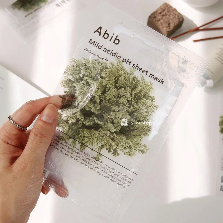 Abib 弱酸性復活草面膜 1盒 (10片)【平行進口】