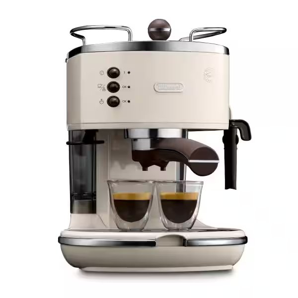 Delonghi Icona Vintage ECOV311.GR 半自動咖啡機 【香港行貨】 - eDigiBuy