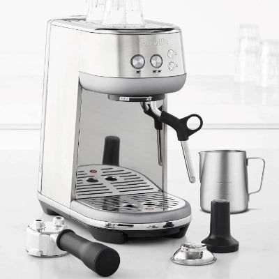 Breville BES450BSS 迷你意式半自動咖啡機 不銹鋼色【香港行貨】
