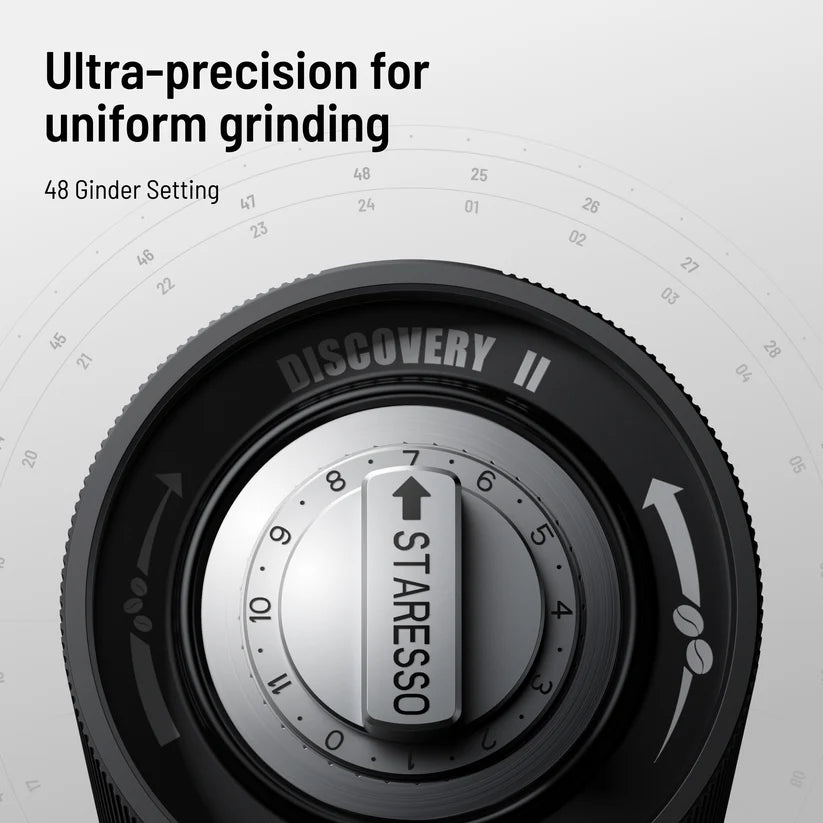 Staresso D6E PLUS 電動磨豆機 便攜充電式 Electric Coffee Grinder【香港行貨】