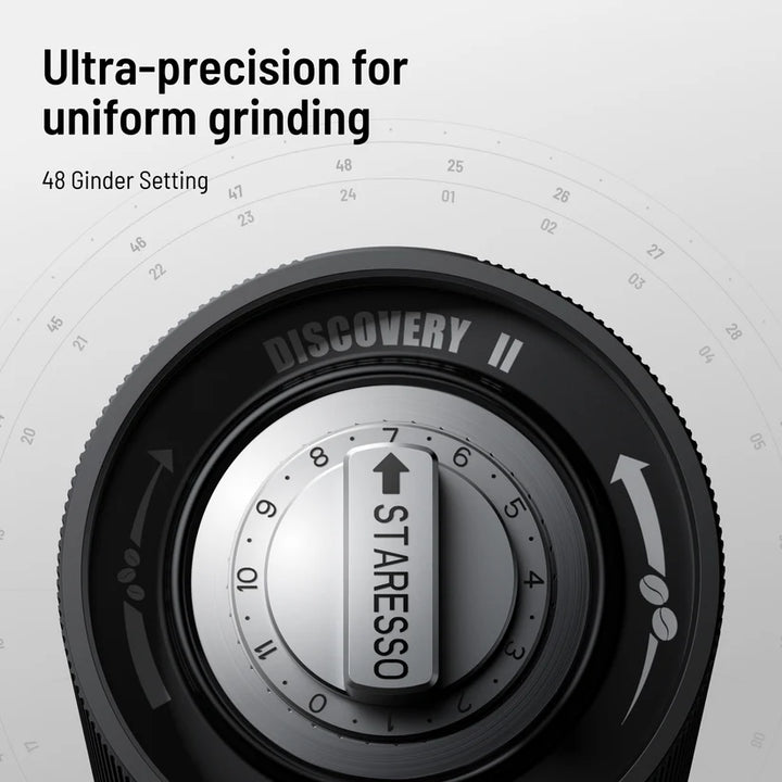 Staresso D6E PLUS 電動磨豆機 便攜充電式 Electric Coffee Grinder【香港行貨】