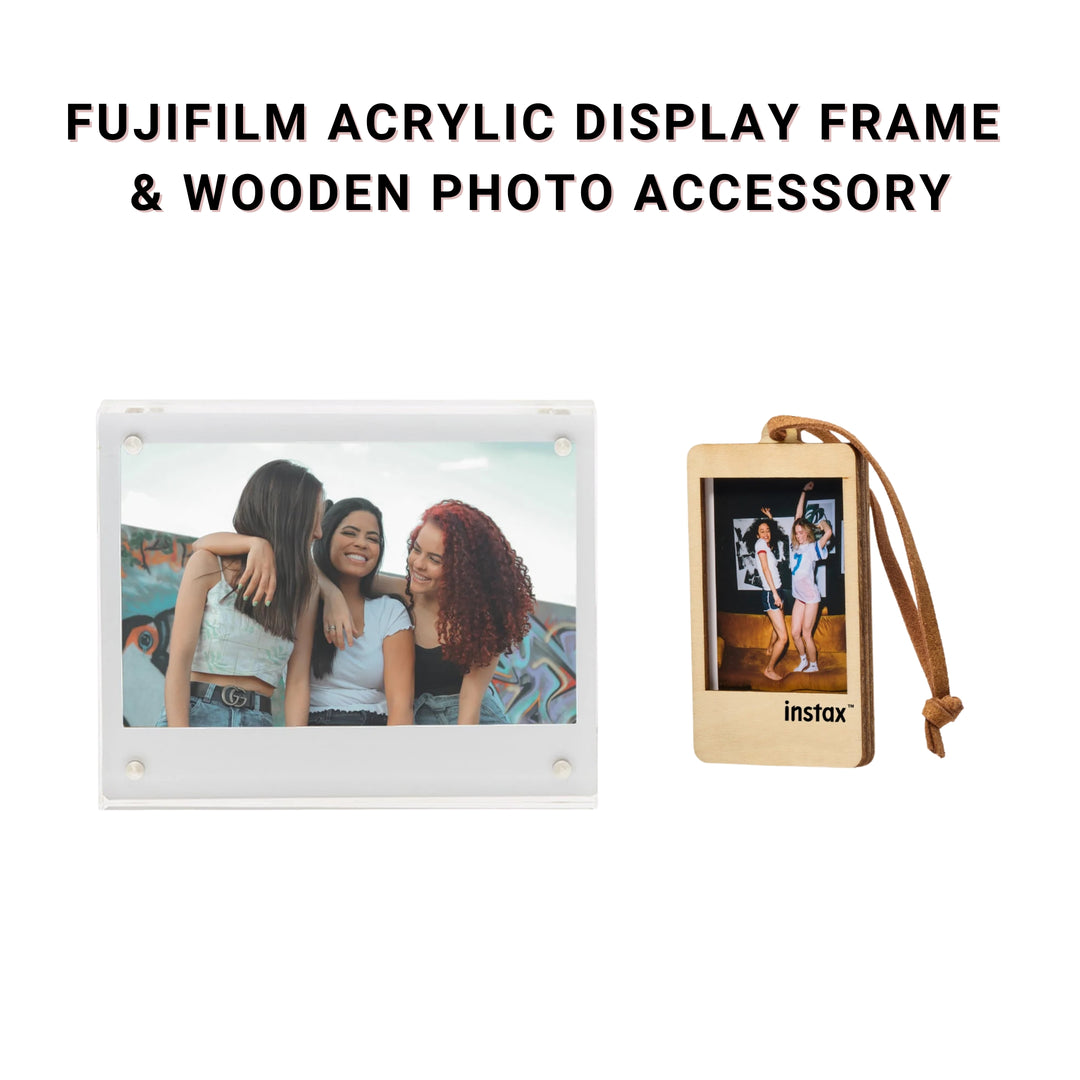 [加購價 $5] Fujifilm Instax Acrylic Display Frame + Wooden Photo Accessory