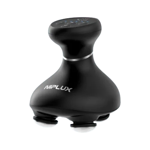 日本 NIPLUX 頭皮按摩儀 EMS HEAD SPA PREMIUM｜6 手法揉頭皮｜IPX7 全機防水【平行進口】
