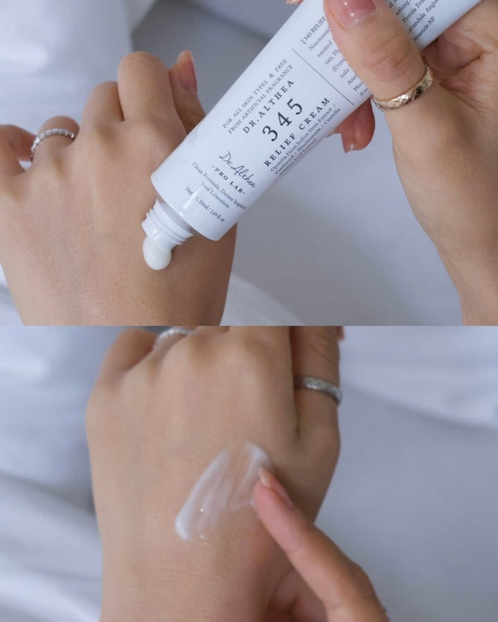 Dr. Althea 345 Relief Cream 祛痘舒緩保濕霜 (50ml) 舒緩恢復和瑕疵護理【平行進口】