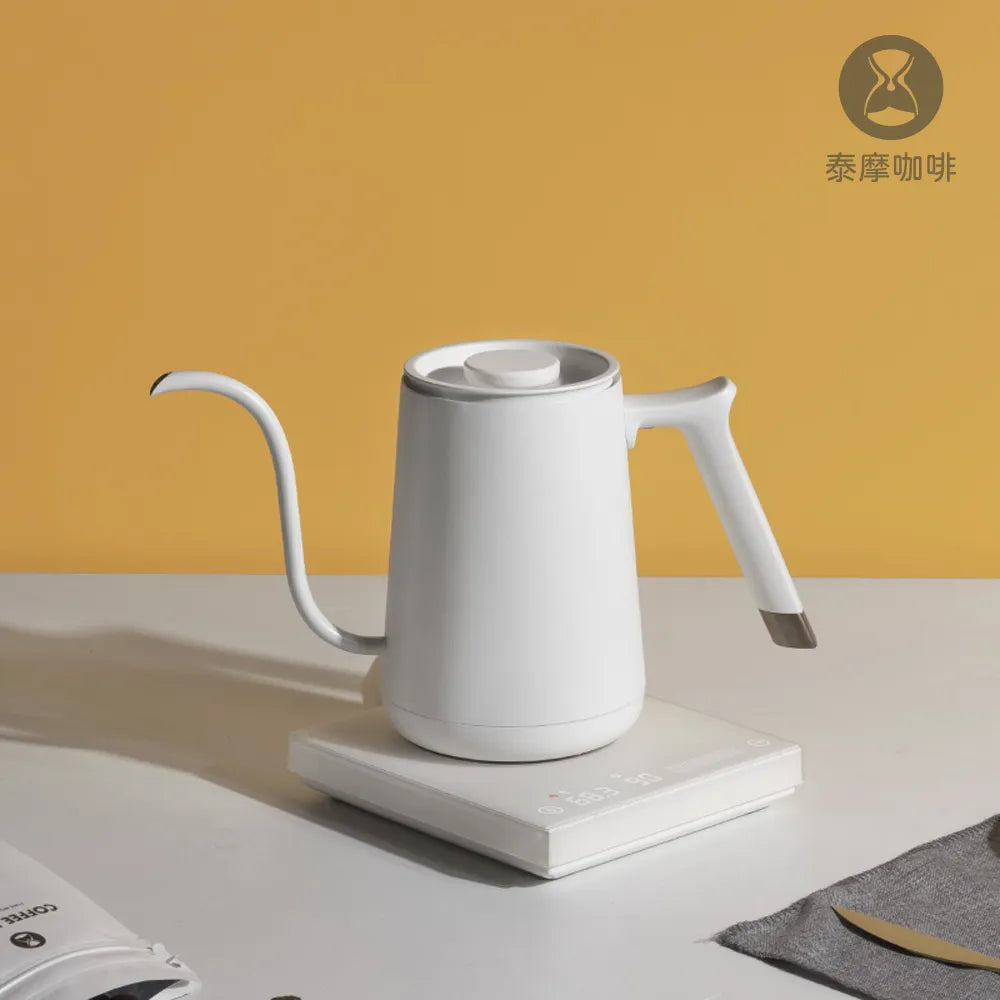 Timemore 泰摩咖啡 魚Smart電子溫控細咀咖啡手沖壺 600ml【香港行貨】