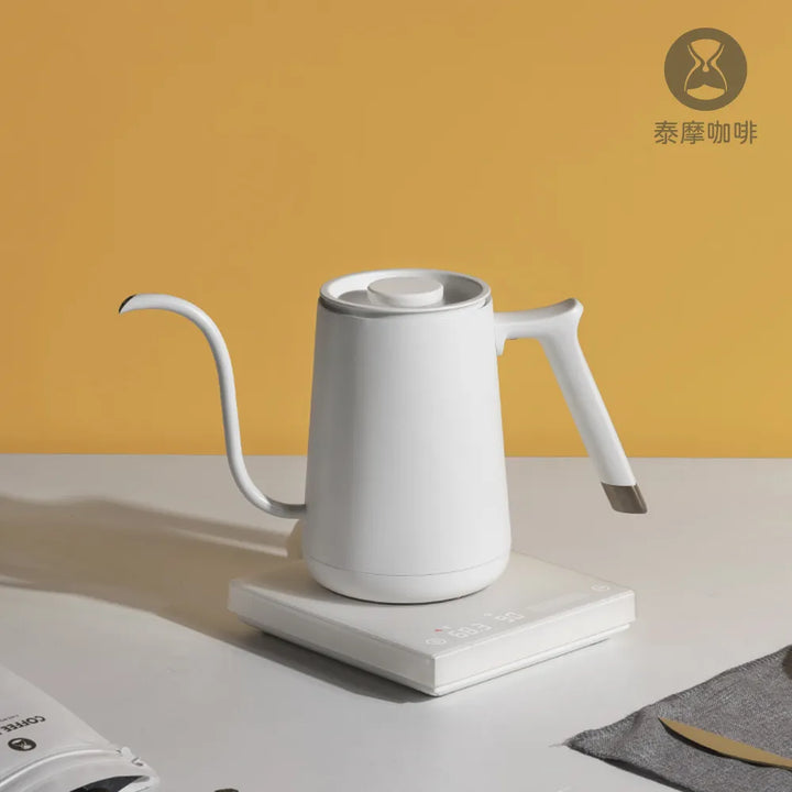Timemore 泰摩咖啡 魚Smart電子溫控細咀咖啡手沖壺 600ml【香港行貨】