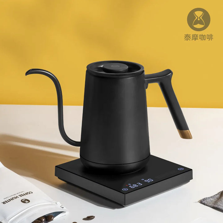 Timemore 泰摩咖啡 魚Smart電子溫控細咀咖啡手沖壺 600ml【香港行貨】