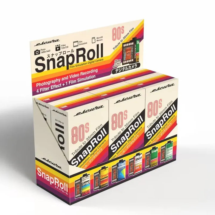 [現貨]Escura SnapRoll 模擬底片數位相機 盲盒系列