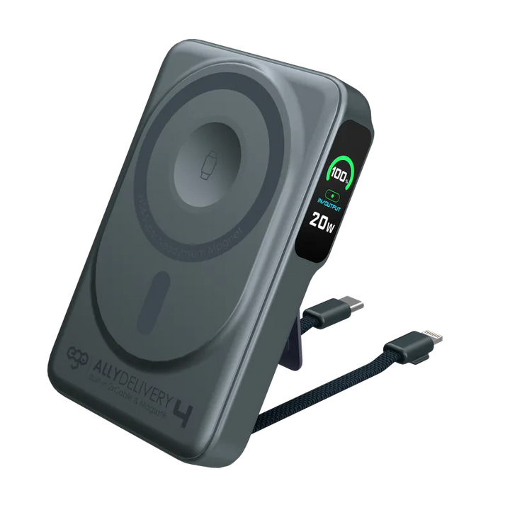 EGO Ally Delivery 4 @Magsafe 10000mAh 6in1 powerbank【香港行貨】