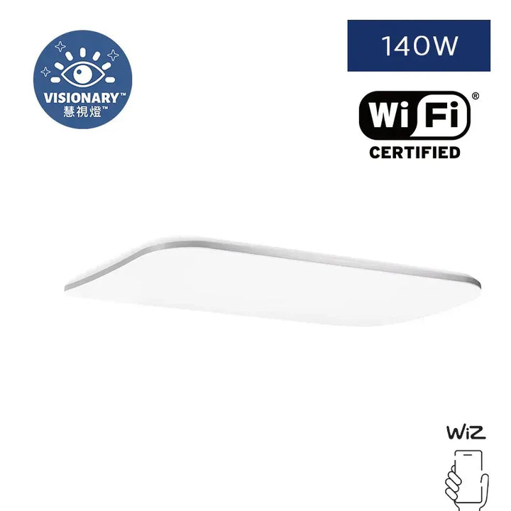 WiZ CL950 懸浮雲 Wi-Fi 近視控制天花燈 (140W)【香港行貨】