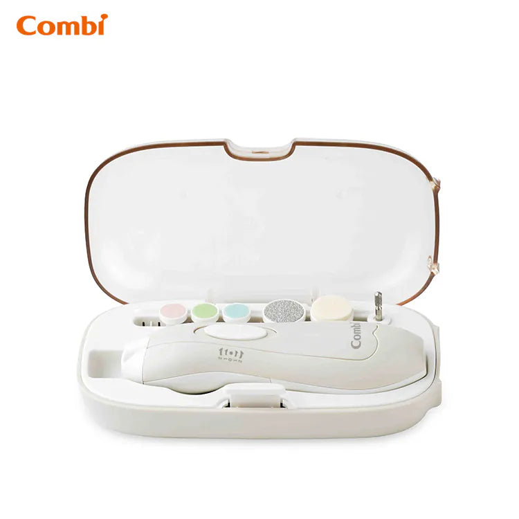 日本 Combi 母嬰兩用電動磨甲器 (米色) (0m+)【香港行貨】